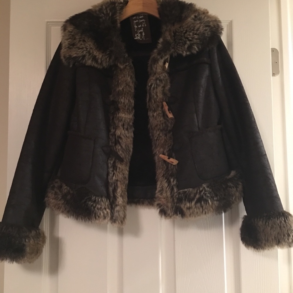 River island Faux Fur Jacket